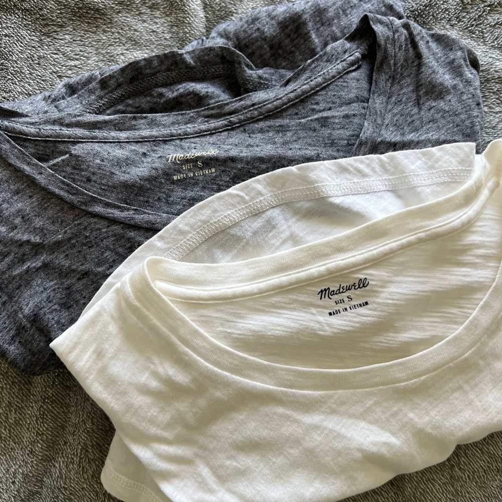 Two Madewell Tshirts